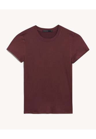 Camiseta  Para Mujer Manga Corta Cuello Redondo Color Vino Marca Seven Seven #28097600 Seven Seven