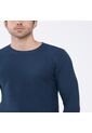 Saco Para Hombre Cuello Redondo Color Azul Oscuro Marca Seven Seven #45330222 de Seven Seven