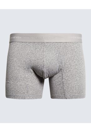 Pack X 3 Bóxer Medio X3 Para Hombre Gris Seven Seven