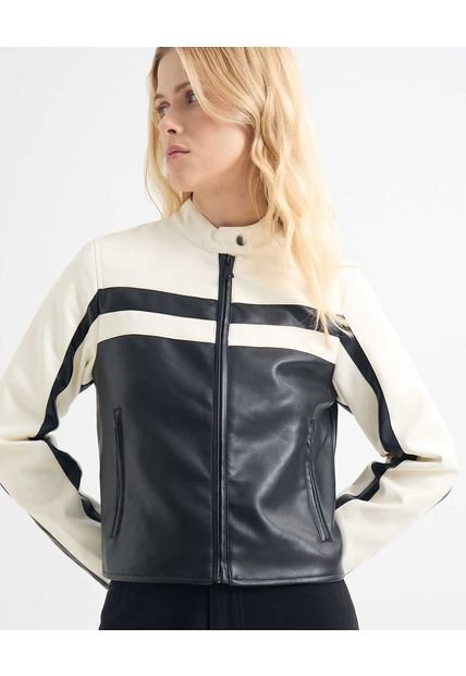 Chaqueta Para Mujer Trucker Color Negro Marca Seven Seven #28080966