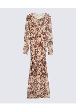 Vestido Para Mujer M/L Largo Color Cafe Oscuro Marca Seven Seven #28171383