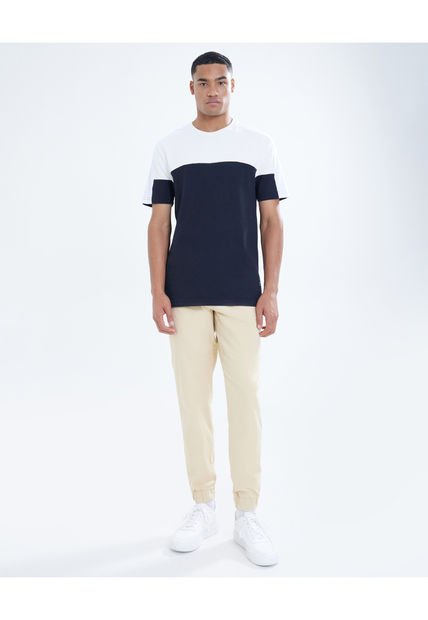 Pantalon Para Hombre Jogger Color Cafe  Marca Seven Seven #45070929