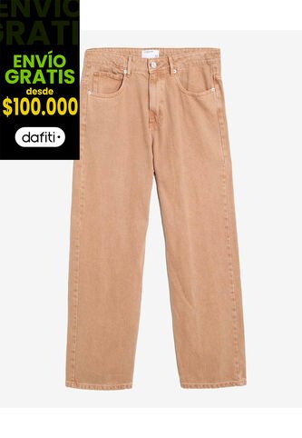 Jean Loose Lavado  Para Hombre Camel Seven Seven Seven Seven