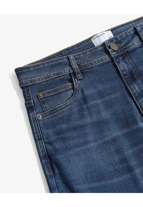 Jean Skinny Azul Medio  Para Hombre Azul Seven Seven