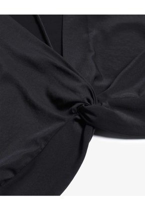 Blusa Para Mujer Manga Corta Color Negro Marca Seven Seven #28124108