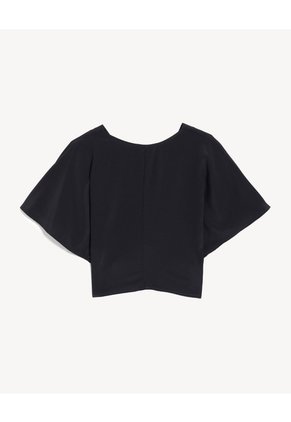 Blusa Para Mujer Manga Corta Color Negro Marca Seven Seven #28124108