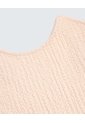 Camiseta Texturizada  Para Mujer Beige Seven Seven de Seven Seven