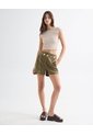 Camiseta Texturizada  Para Mujer Beige Seven Seven de Seven Seven