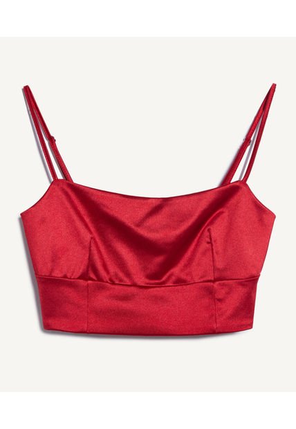Blusa Para Mujer Manga Sisa Color Rojo Marca Seven Seven #28123832