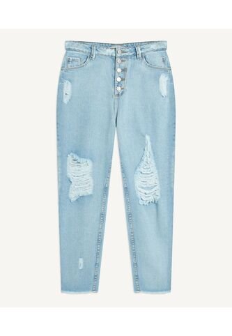 Jean Para Mujer Mom Color Azul Claro Marca Seven Seven #28160651 Seven Seven