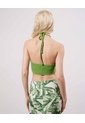 Camiseta  Para Mujer Crop Top Manga Sisa Color Verde Marca Seven Seven #28095595 de Seven Seven