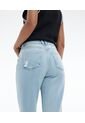 Jean Para Mujer Mom Color Azul Claro Marca Seven Seven #28160651 de Seven Seven