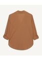 Blusa Para Mujer Manga Larga Color Camel Marca Seven Seven #28123805 de Seven Seven