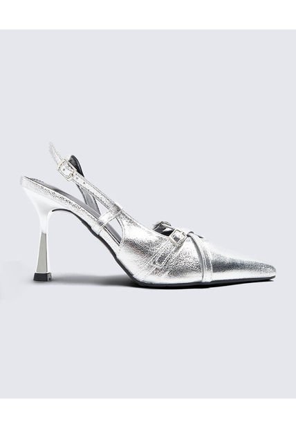 Tacos Para Mujer  Color Plata Marca Seven Seven #28710022