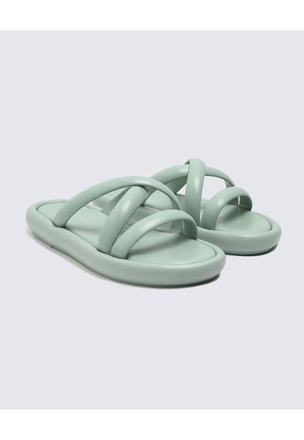 Sandalias Para Mujer Sandalia Color Verde Marca Seven Seven #28690089