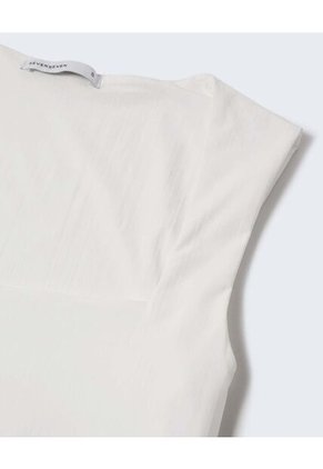 Camiseta Para Mujer Manga Sisa Color Crudo Marca Seven Seven #28096100