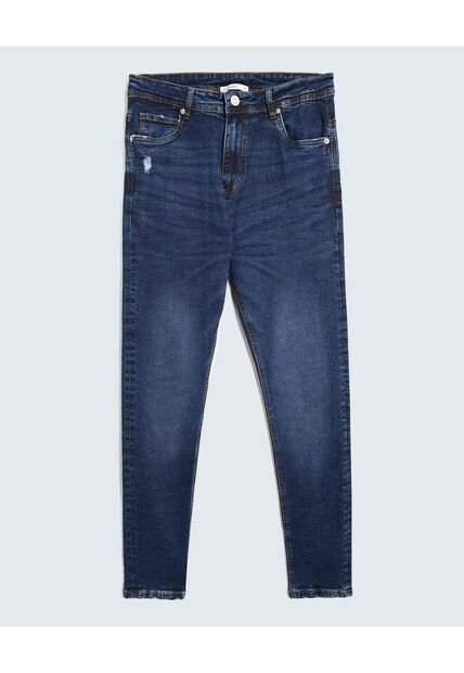 Jean Para Hombre Skinny Color Azul Marca Seven Seven #45160597