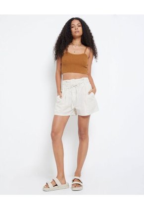 Short Para Mujer  Color Blanco Marca Seven Seven #28190936