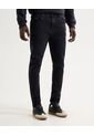 Jeans Slim Tono Negro  Para Hombre Negro Seven Seven de Seven Seven