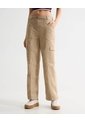 Pantalón Cargo  Para Mujer Arena Seven Seven de Seven Seven
