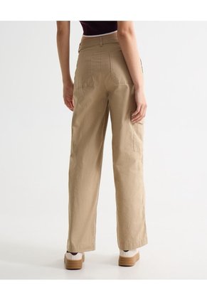 Pantalón Cargo  Para Mujer Arena Seven Seven
