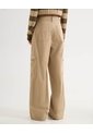 Pantalón Cargo  Para Mujer Arena Seven Seven de Seven Seven