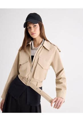 Chaqueta Para Mujer Trench Color Beige Marca Seven Seven #28080985