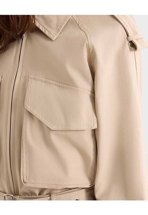 Chaqueta Para Mujer Trench Color Beige Marca Seven Seven #28080985
