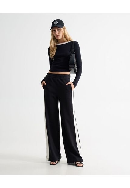 Pantalón Para Mujer Moda Color Negro Marca Seven Seven #28071922