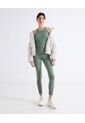 Leggins Ajustado Deportivo  Para Mujer Verde Seven Seven de Seven Seven