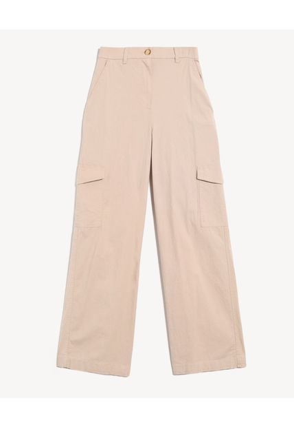 Pantalón Para Mujer Moda Color Crema Marca Seven Seven #28071919