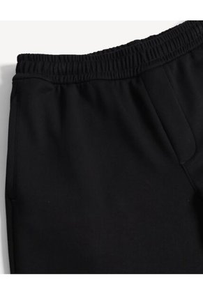 Pantalón Jogger Straight  Para Hombre Negro Seven Seven
