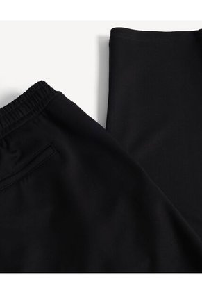 Pantalón Jogger Straight  Para Hombre Negro Seven Seven