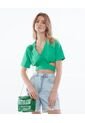 Blusa  Para Mujer Manga Corta Color Verde Marca Seven Seven #28123756 de Seven Seven