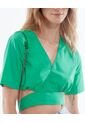 Blusa  Para Mujer Manga Corta Color Verde Marca Seven Seven #28123756 de Seven Seven