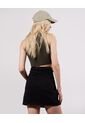 Falda  Para Mujer Corto Color Negro Marca Seven Seven #28140850 de Seven Seven