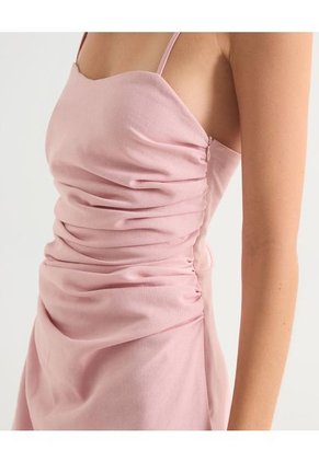 Vestido Para Mujer Manga Sisa Color Rosa Marca Seven Seven #28171344