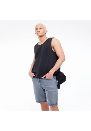 Bermuda Para Hombre Regular Color Azul Medio Marca Seven Seven #45100639