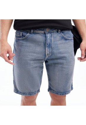 Bermuda Para Hombre Regular Color Azul Medio Marca Seven Seven #45100639