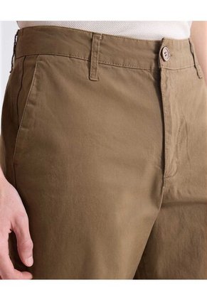 Pantalón Chino Regular  Para Hombre Camel Seven Seven
