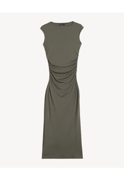 Vestido Para Mujer M/Sisa Largo Color Verde Marca Seven Seven #28171452