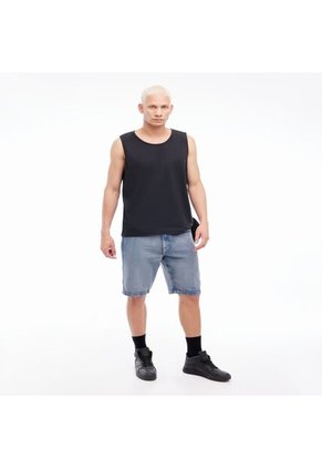 Bermuda Para Hombre Regular Color Azul Medio Marca Seven Seven #45100639