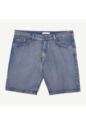 Bermuda Para Hombre Regular Color Azul Medio Marca Seven Seven #45100639