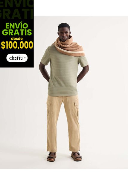 Pantalón Multipocket  Para Hombre Arena Seven Seven