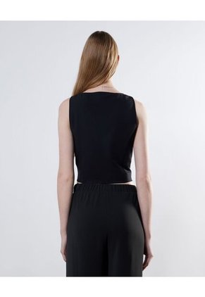 Chaleco Para Mujer  Color Negro Marca Seven Seven #28250117