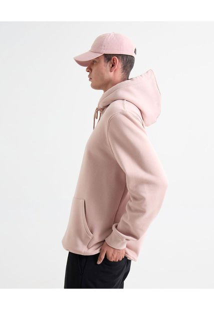Buzo Para Hombre Hoodie Color Rosa Marca Seven Seven #45060698