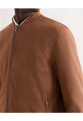 Chaqueta Para Hombre Bomber Color Camel Marca Seven Seven #45080481