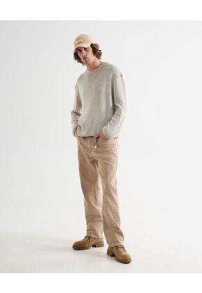 Saco Para Hombre Cuello Redondo Color Camel Marca Seven Seven #45330247