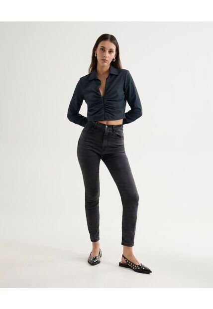 Jean Para Mujer Skinny Color Negro Marca Seven Seven #28160925