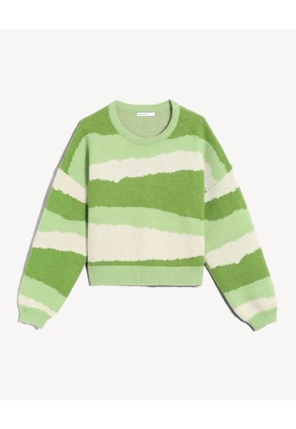 Saco Para Mujer Cuello Redondo Color Verde Marca Seven Seven #28330676